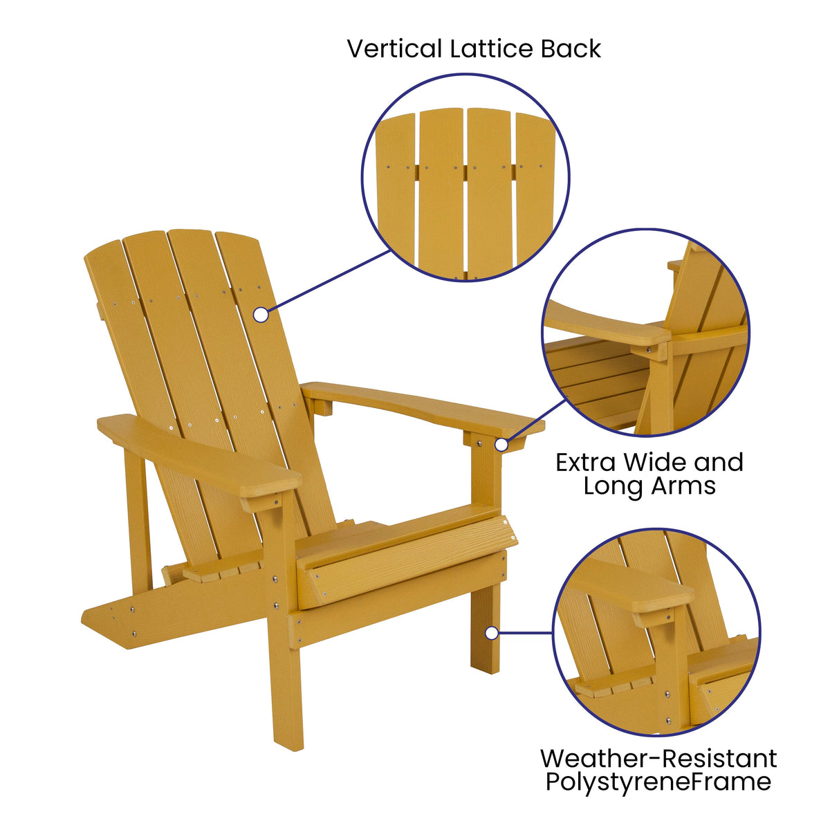 Yellow |#| Star and Moon Fire Pit with Mesh Cover & 2 Yellow Poly Resin Adirondack Chairs